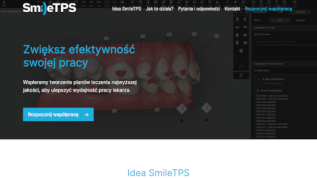 smiletps system zarządzania zleceniami dla ortodontów